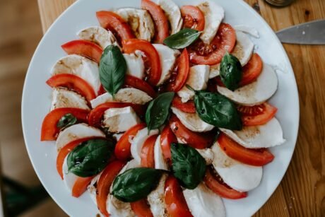 Salade Tomates et Mozzarella