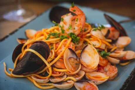 Fettuccine au Fruit de Mer