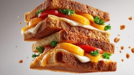 Cheese and Tomato Sandwich