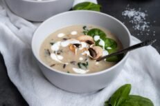 CREME AUX CHAMPIGNONS