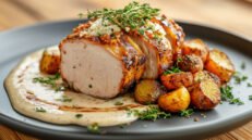 PORC ET POMME SAUTER